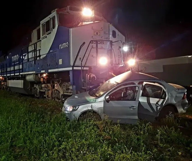 Mãe e filha de 6 anos morrem em acidente com trem em Rolândia