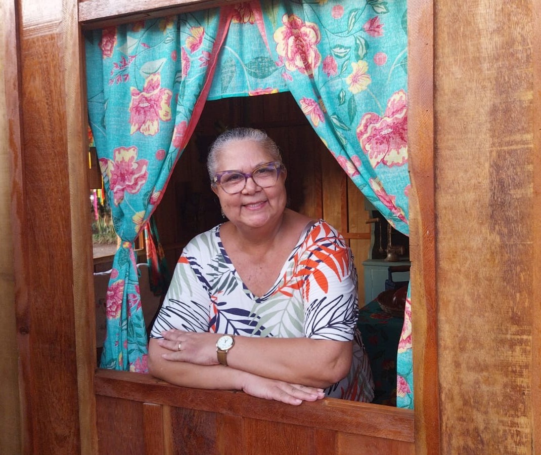 Casa do Colono emociona a visitante Elisabete Martins