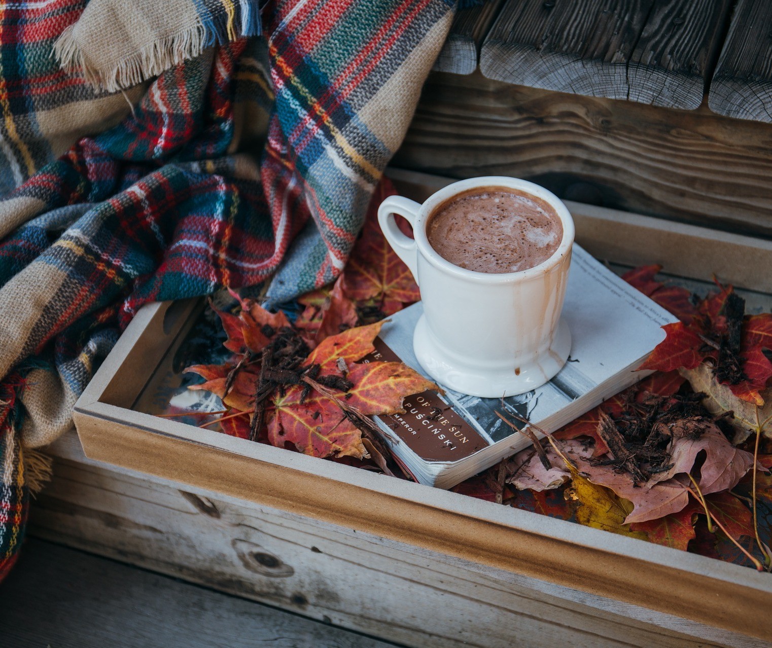 Para esses dias frios, a sugestão é um delicioso chocolate quente