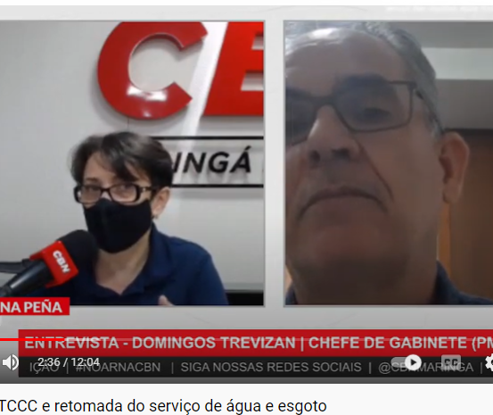 Indenização à TCCC e retomada do serviço de água e esgoto