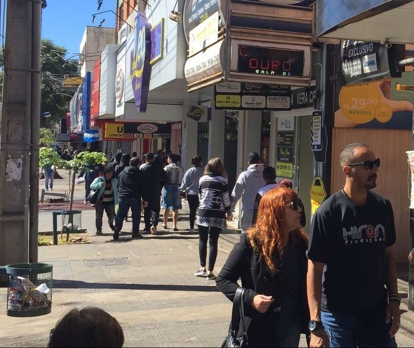 Comércio de rua vai abrir nesse sábado (9), em Maringá 