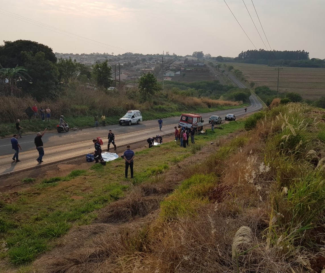 PRE confirma duas mortes em acidente na PR-218