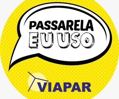 Viapar orienta pedestres sobre travessia segura