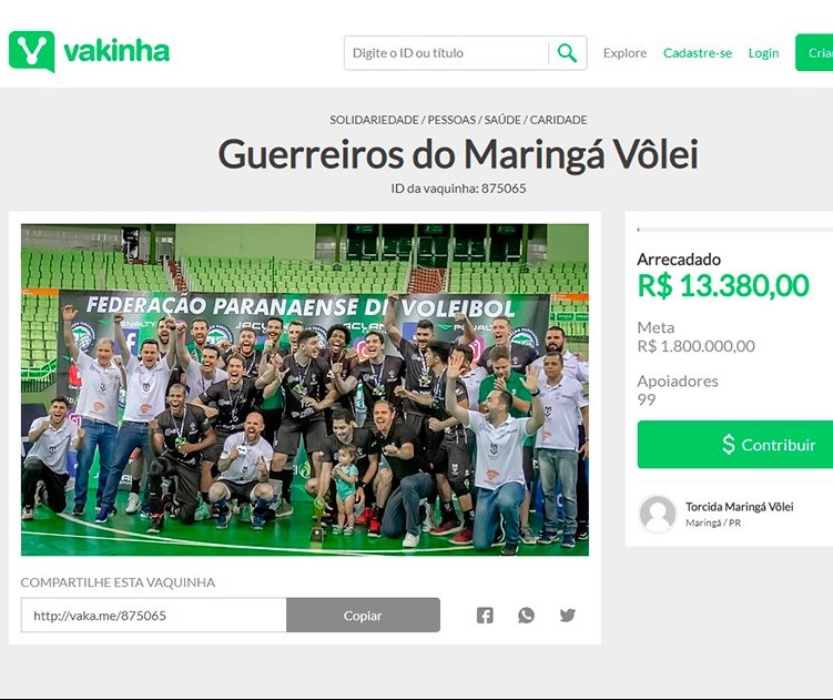 Por conta da crise, sete atletas já deixaram o Maringá Vôlei