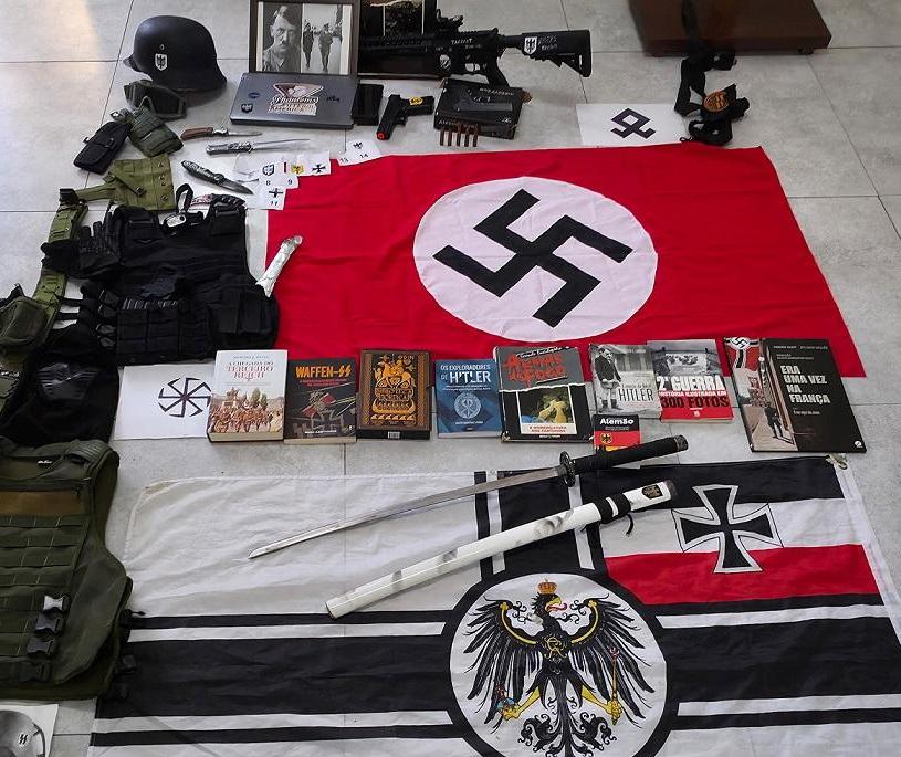 Polícia prende homem em flagrante por apologia ao nazismo