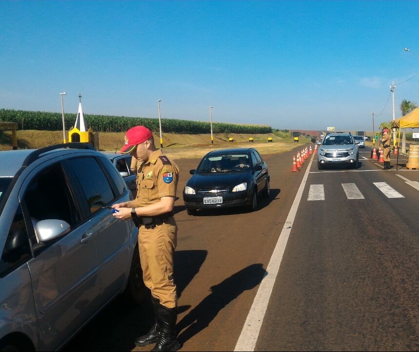  Com 20 acidentes, 23 feridos e nenhuma morte segue tranquila Operação 1º de maio