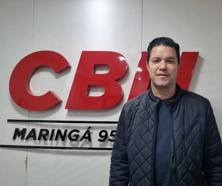 Guto Silva vistoria obras da Delegacia Cidadã em Maringá