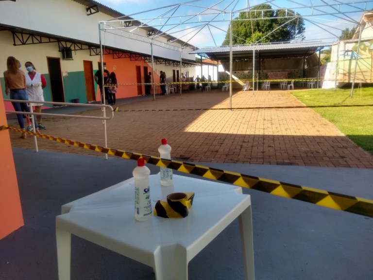 Mandaguari transforma espaço de convivência em local para triagem de pacientes