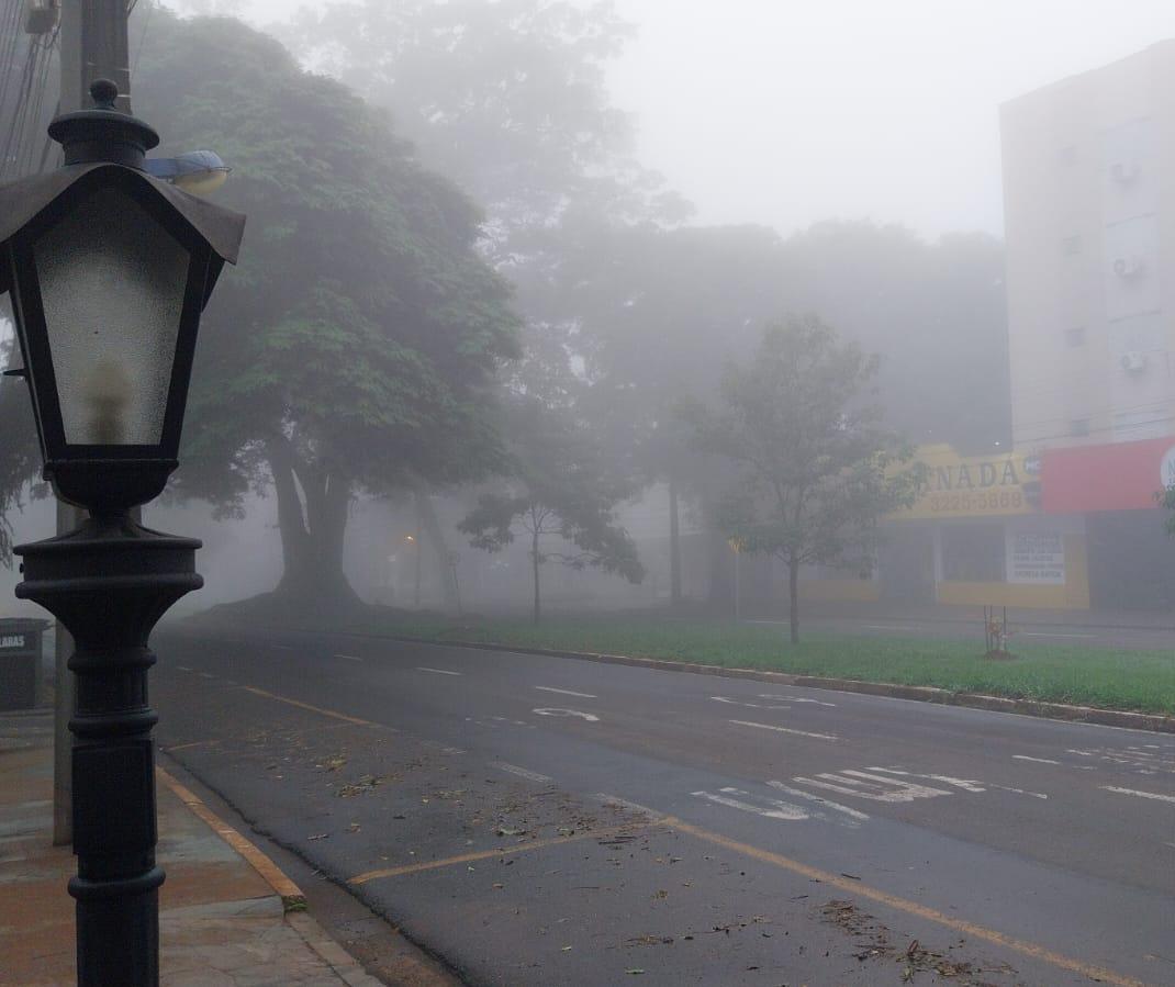 Maringá tem máxima prevista de 21° C nesta segunda (9); frio segue ao longo da semana