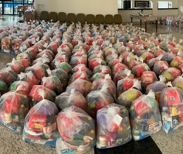 Paróquia Santa Maria Goretti vai doar mais de 700 cestas de Natal para famílias pobres e de migrantes de Maringá e Sarandi