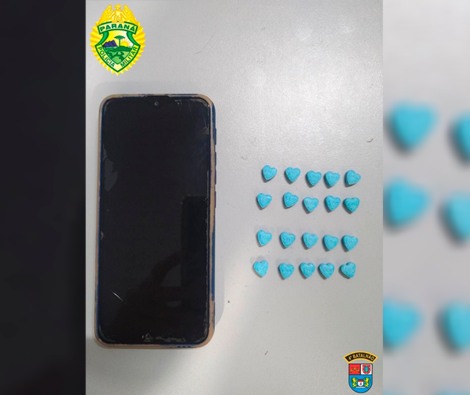 Homem é preso com 20 comprimidos de ecstasy