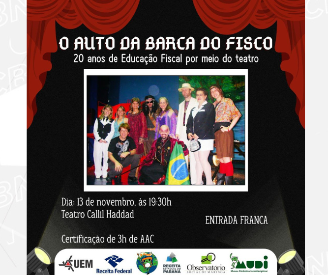 Espetáculo Teatral "O Auto da Barca do Fisco"