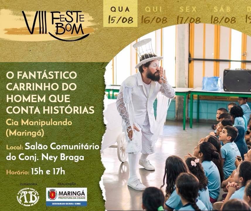 Festival de Bonecos começa nessa quarta-feira (15)