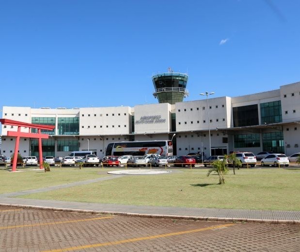 Aeroporto de Maringá terá apenas um voo semanal por conta da Covid-19