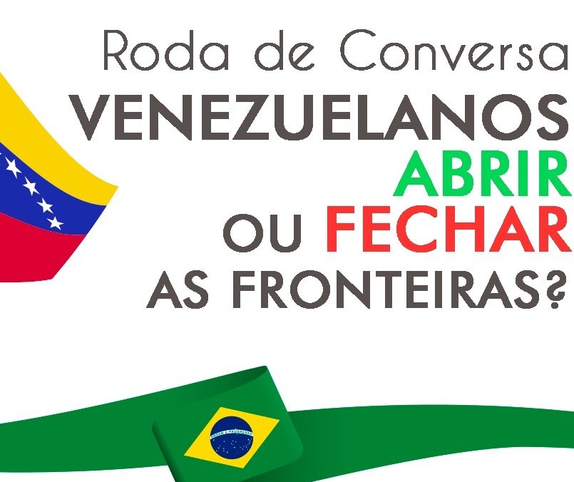 Roda de conversa debate a questão dos refugiados venezuelanos