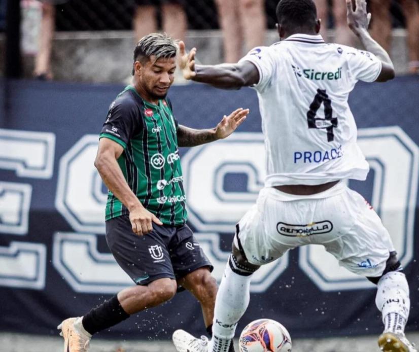 Debaixo de chuva, Operário e Maringá FC ficam no empate e seguem sem vencer