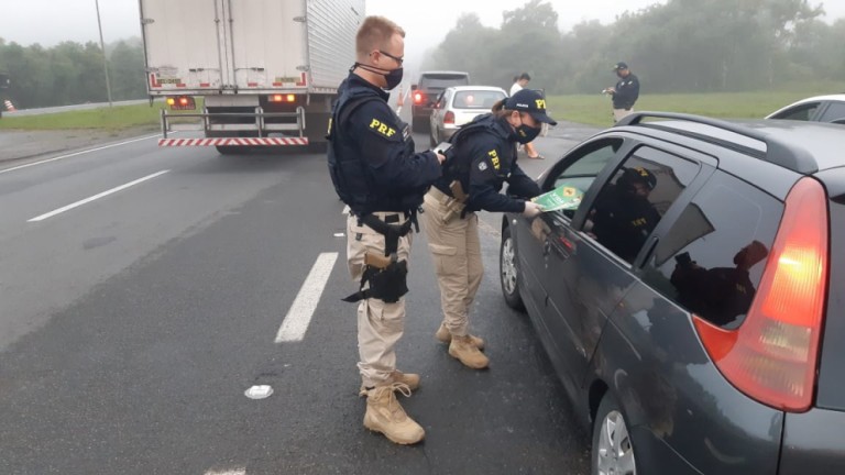 Em cinco dias de fiscalização, seis motoristas foram presos por embriaguez