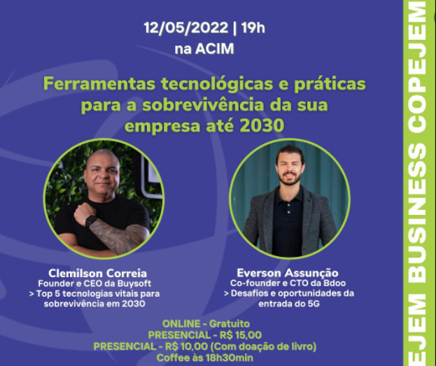 Copejem promove debate sobre ferramentas tecnológicas e práticas de sobrevivência da empresa 