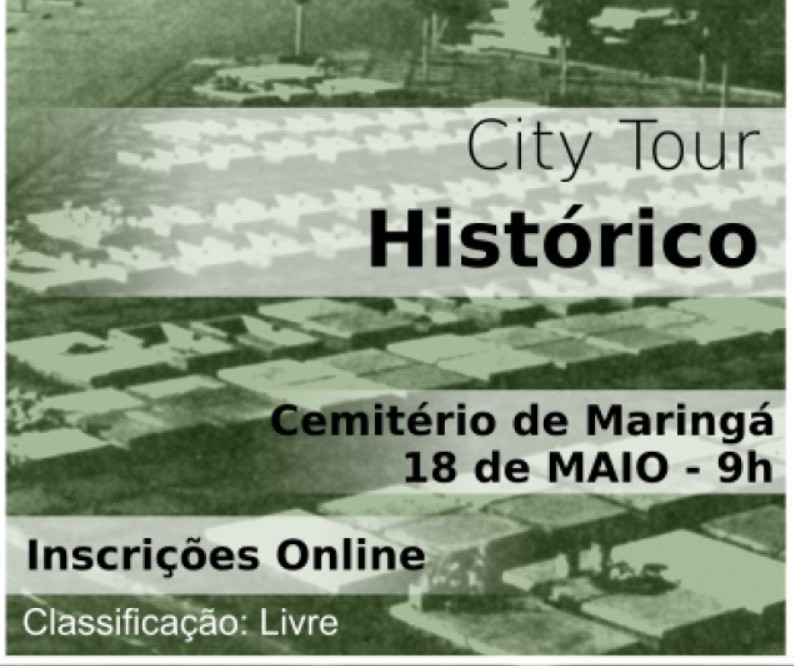 City Tour Histórico no Cemitério de Maringá será nesse sábado (18)