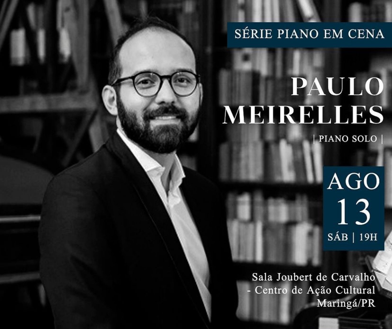 Pianista de Astorga que reside em Paris e estuda na Sorbonne, se apresenta em Maringá