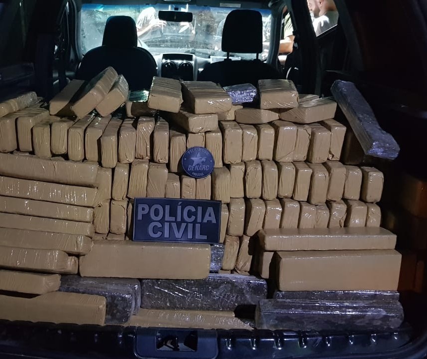 Denarc apreende quase 500 quilos de maconha