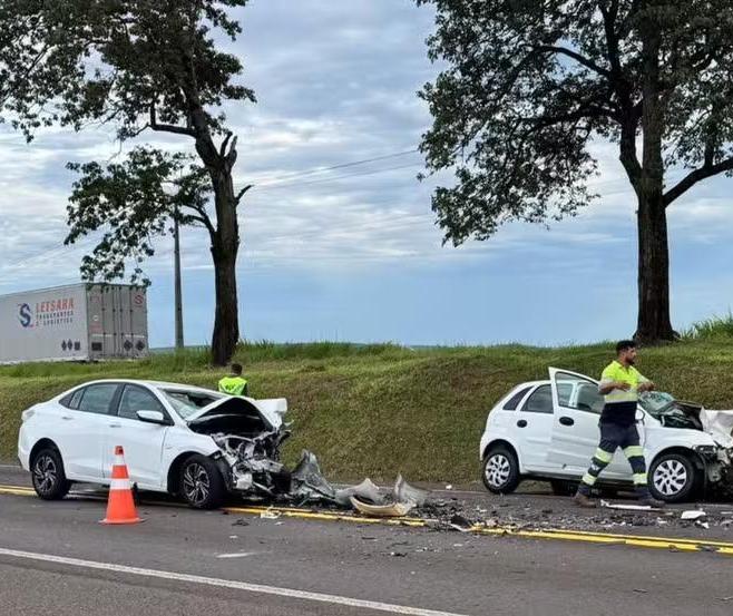 Mãe e filho morrem em acidente grave na BR-277, em Céu Azul