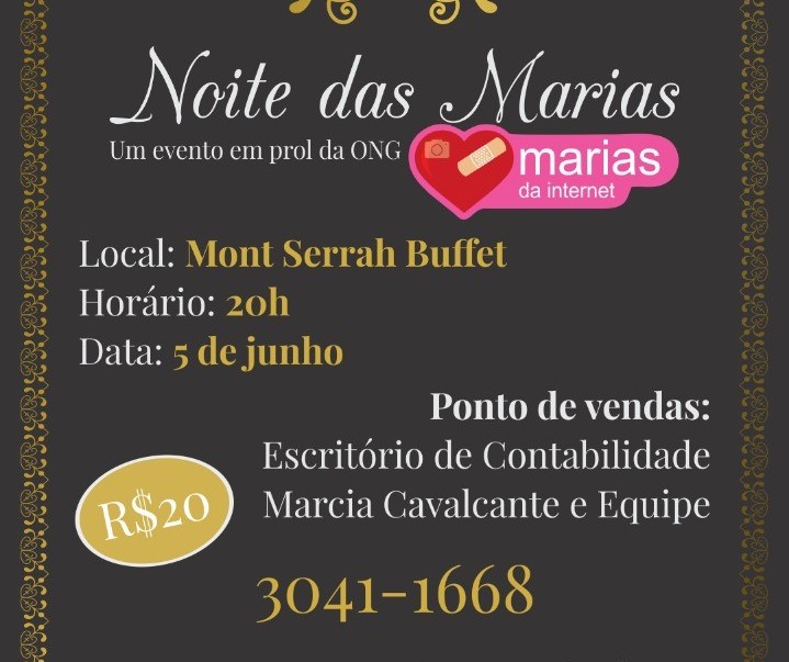 Evento divulga ações da ONG Marias da Internet