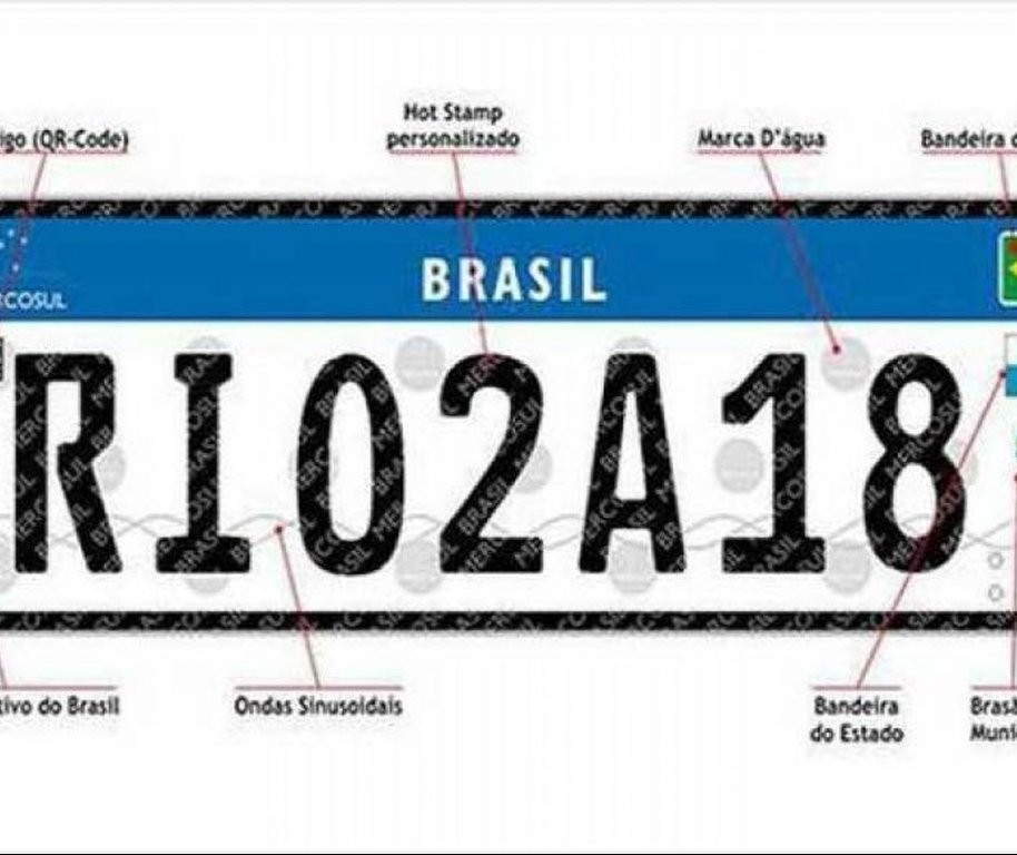 Novas placas do Mercosul deverão custar, em média, R$ 250