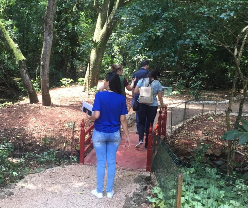 Professores fazem vistoria técnica no Parque do Ingá