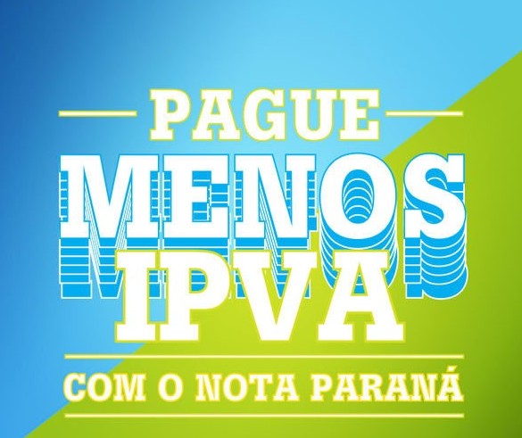 Última semana para usar créditos do Nota Paraná para IPVA