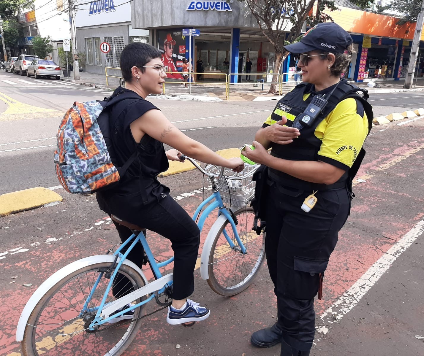 Maringá abre programação do 'Maio Amarelo' com orientação aos ciclistas