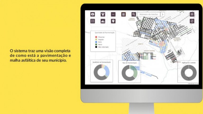 Aplicativo classifica a qualidade e alerta sobre garantia do asfalto