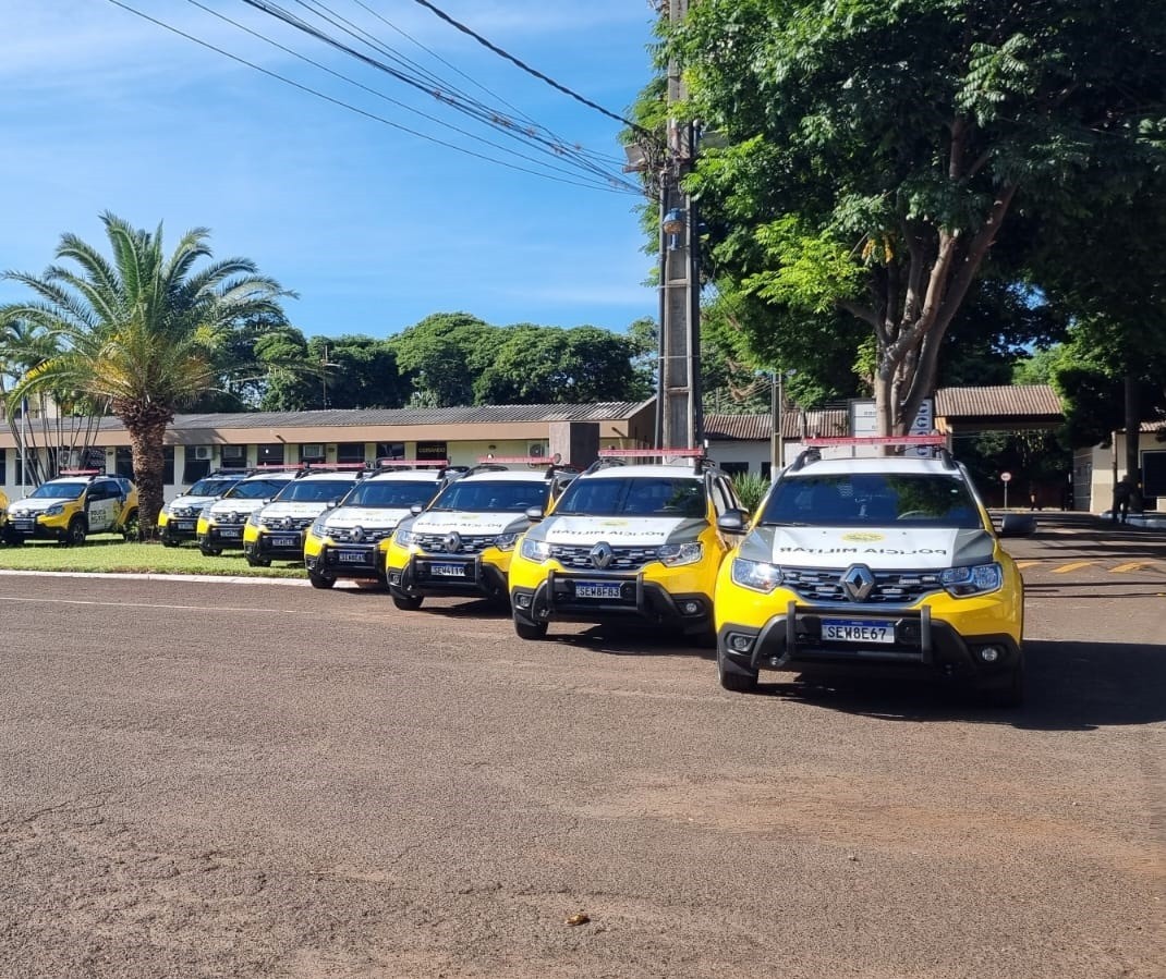 Maringá e região recebem 17 novas viaturas