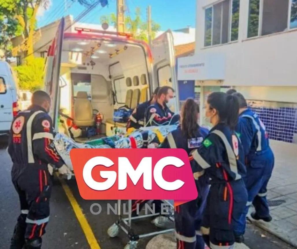 Trabalhador cai de telhado em Maringá e fica gravemente ferido