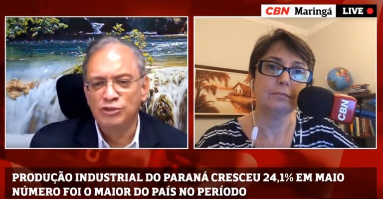 Produção industrial do Paraná em maio foi a que mais cresceu no país