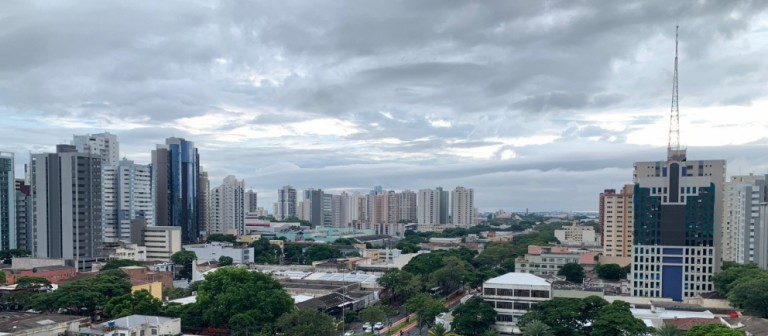 Domingo será de tempo tempo instável, segundo o Simepar