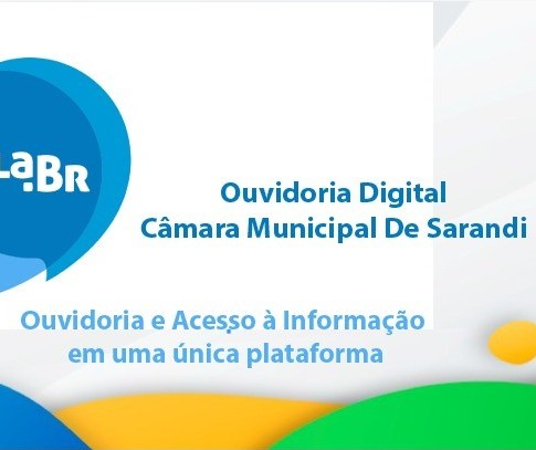 Câmara de Sarandi adota ouvidoria digital da CGU