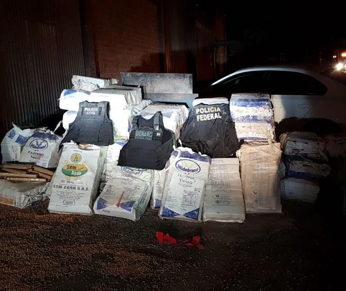 Polícia Federal apreende 2,6 toneladas de maconha