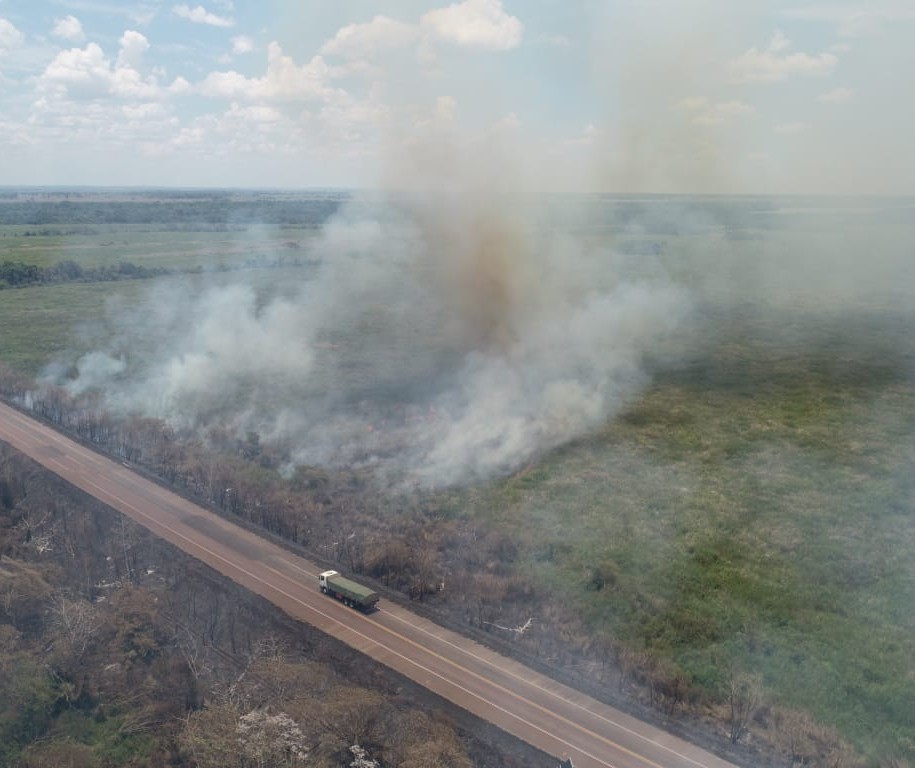 Incêndio destruiu 1.500 hectares do Parque Nacional de Ilha Grande