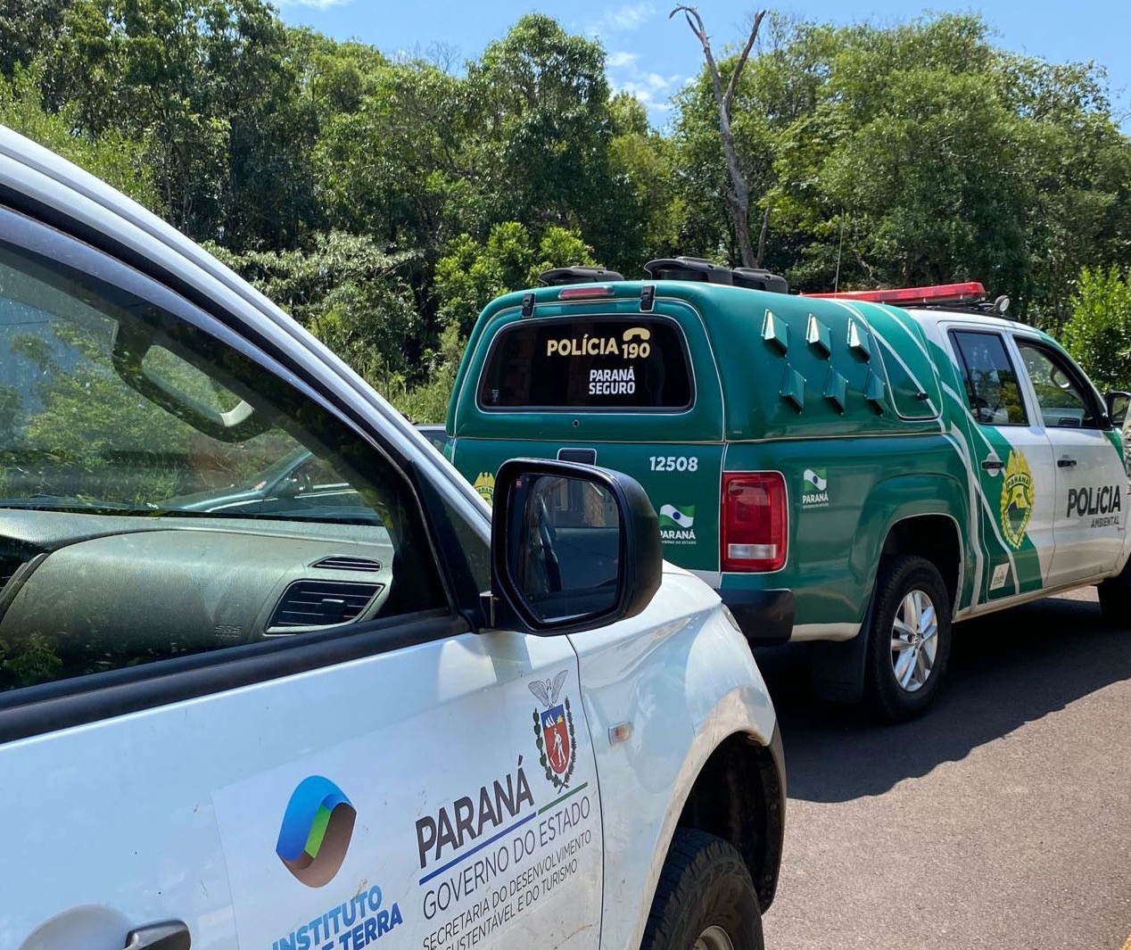 Agentes da polícia militar são treinados para integrar a patrulha ambiental