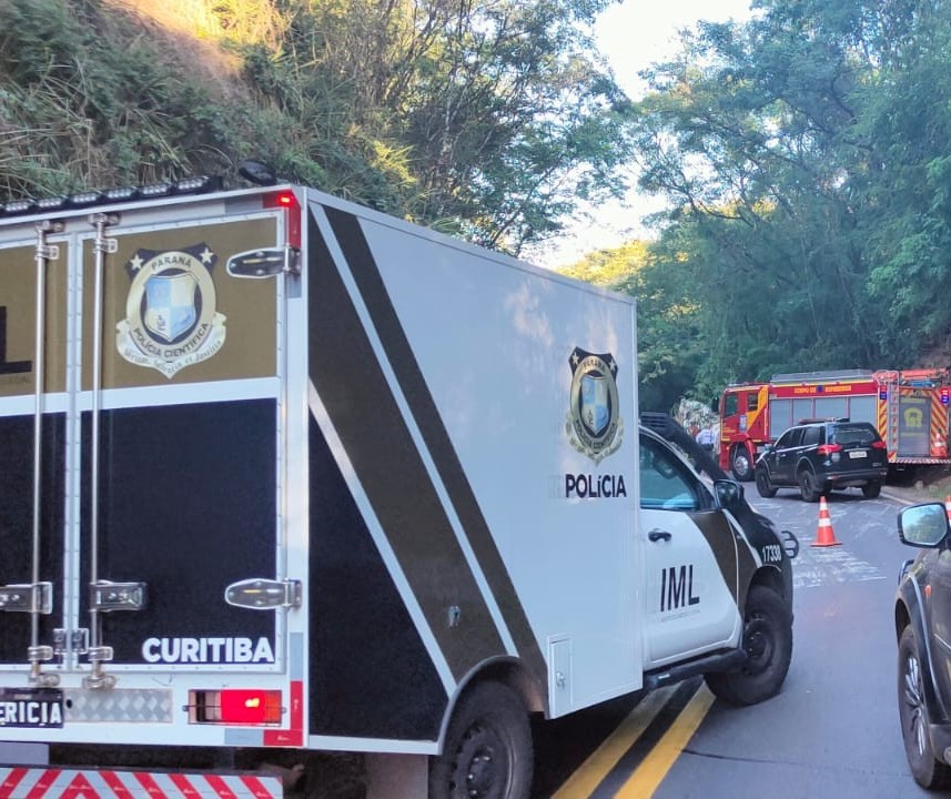 Ciclista morre após ser atropelado na PRc-487