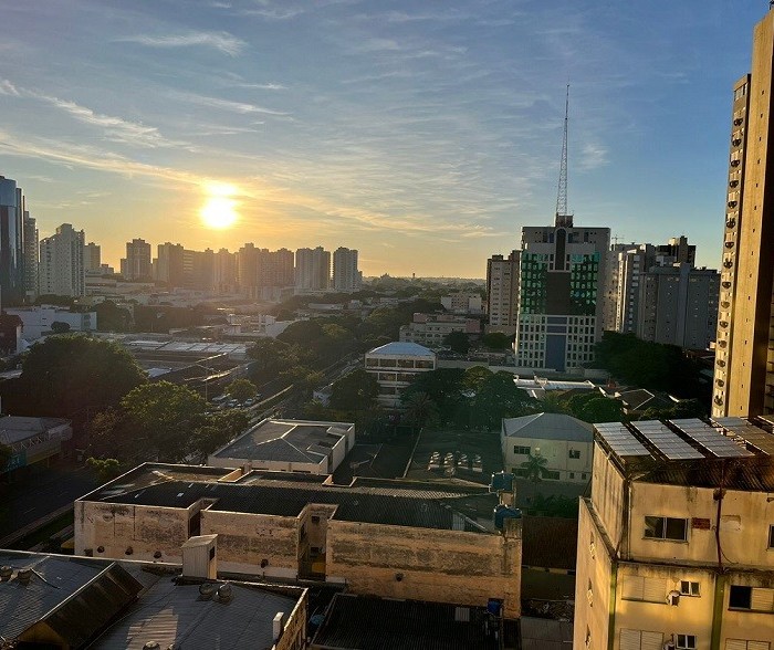 Terça feira de tempo estável e temperaturas amenas em Maringá