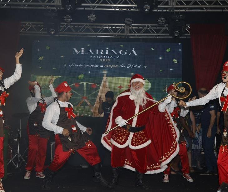 Abertura da Maringá Encantada será nesse sábado (16); horário especial do comércio de rua começa 9 de dezembro