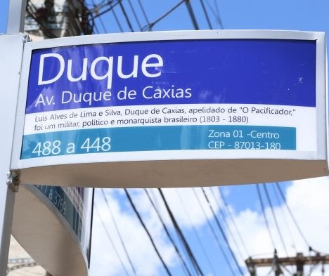 Maringá terá 1.188 placas solares com nomes de rua