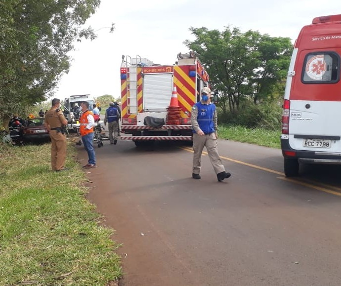 Acidente em rodovia com risco de explosão mobiliza equipes de Saúde