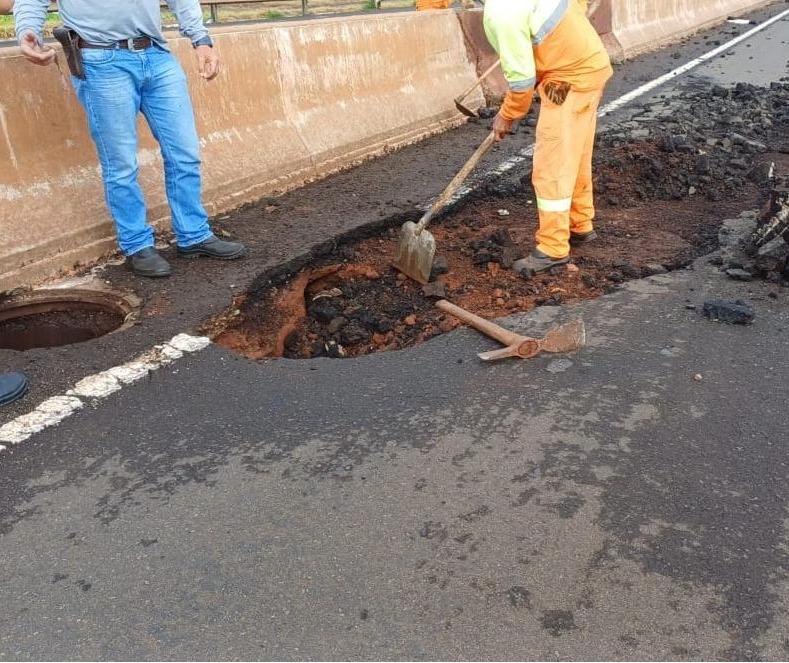 Trecho interditado do Contorno Norte é liberado parcialmente