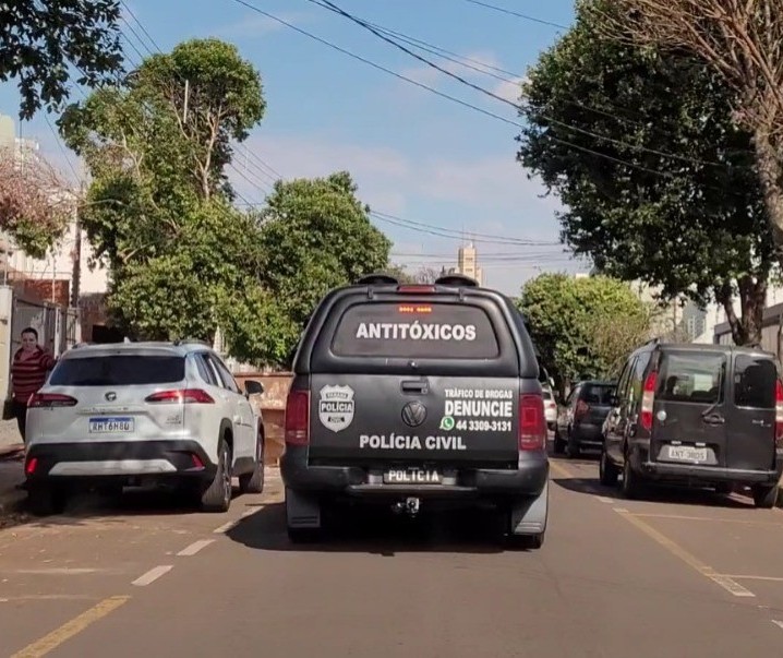 Polícia Civil desarticula esquema de venda de drogas em Maringá