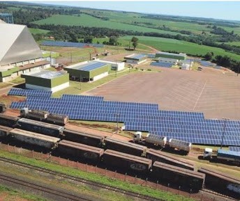 Maior usina de energia solar do Paraná é de cooperativa