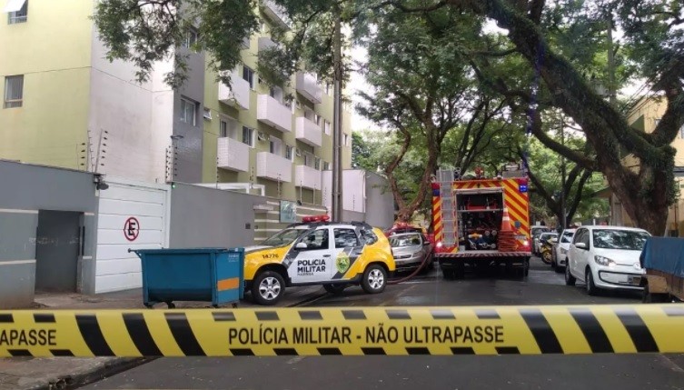 Briga de casal que terminou em incêndio em Maringá começou por dinheiro, diz polícia