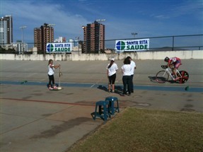 Ciclistas se preparam para campeonato brasileiro de ciclismo de pista